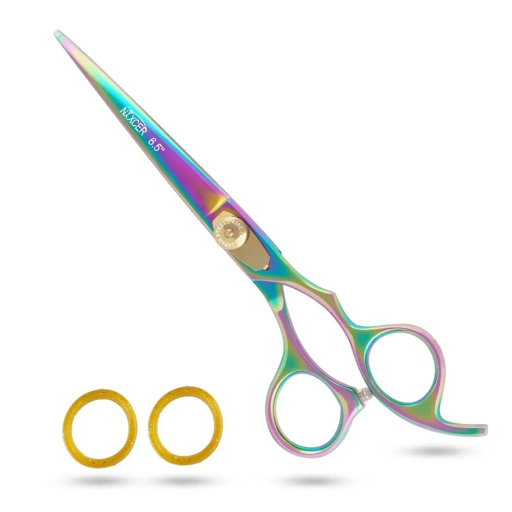 NIXCER RAZOR EDGE STAINLESS STEEL BARBER HAIR CUTTING SCISSOR 6.5